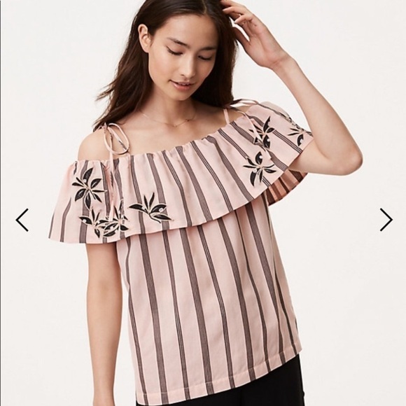 Loft Off The Shoulder Top - Picture 1 of 9